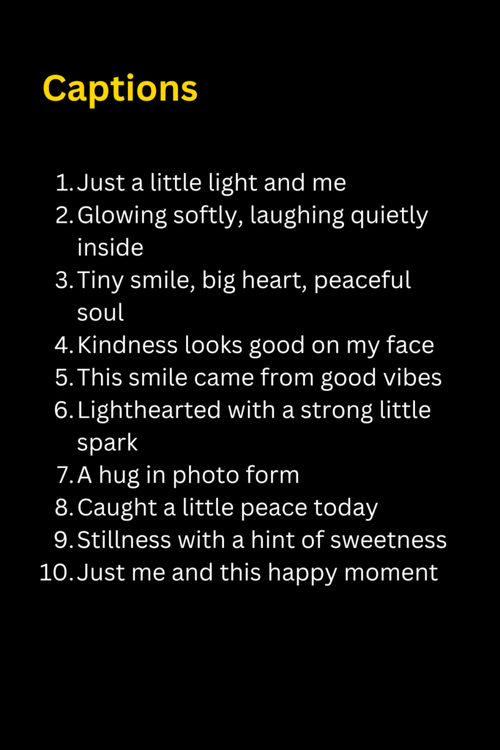 Self photo captions for instagram (1)