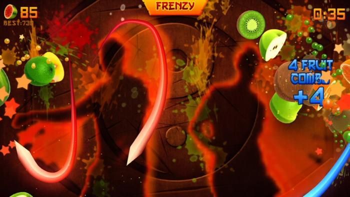 Fruit Ninja Kinect 2 Game: Screenshot #1