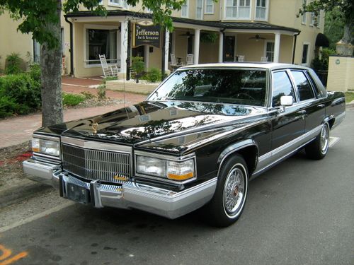 1991 cadillac brougham gold edition black fl