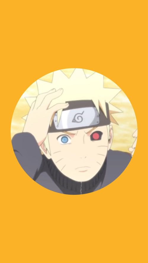 Naruto PFP With Red Eye Wallpaper