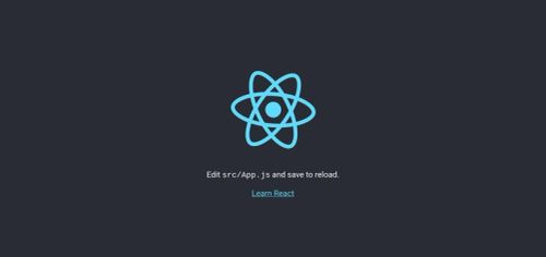 Started React application