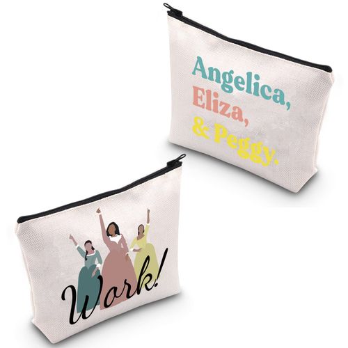 POFULL Hamilton Schuyler Sisters Gift Hamilton Musical Work Bag