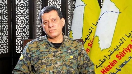 Le chef des Forces démocratiques syriennes (FDS), Mazloum Abdi.