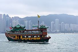 香港,海,船舶