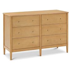 Davinci Frem 6-Drawer Dresser in Honey, GREENGUARD Gold Certified