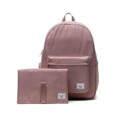 Herschel Supply Co. Settlement Backpack Diaper Bag, Ash Rose, 24L