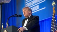 5 standout moments from Trump’s appearance at makeup WHCA dinner - The Hill