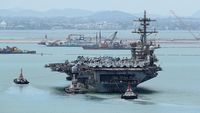 Long-Deployed Aircraft Carrier U.S.S. Abraham Lincoln Set for Homecoming - The New York Times