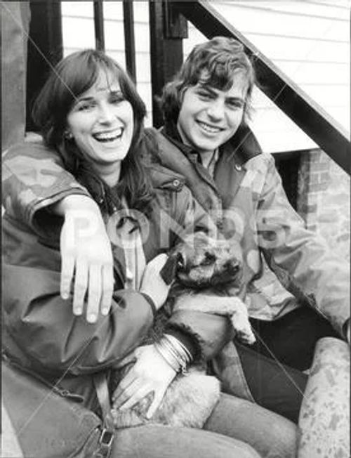 Mark Reed The Son Of Actor Oliver Reed And His Girlfriend Claire O'connor. Stock Photos