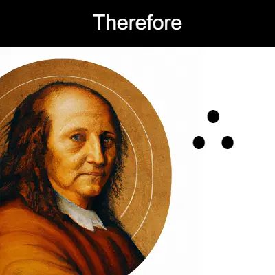 Mathematical symbol 'Therefore'