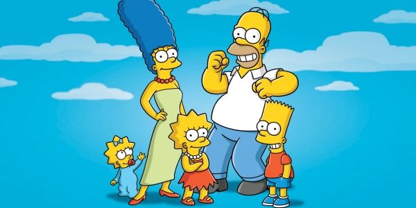 Un poste de télévision, symbole du retour prochain des Simpson