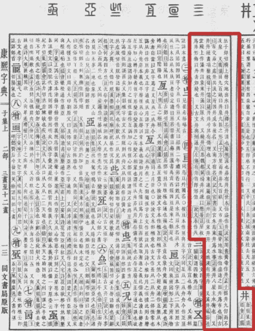《康熙字典》书影