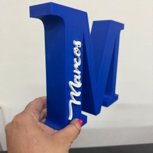 Letras 3D personalizadas con nombre – Decoración única para eventos y habitaciones
