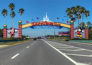 Disney World Entrance Florida