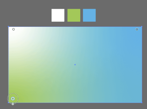 r/AdobeIllustrator - colour contamination in freeform illustrator gradients