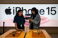 Apple (APPL) iPhone Shipments in China Jump 52%, Sharp Rebound From Early 2024 - Bloomberg