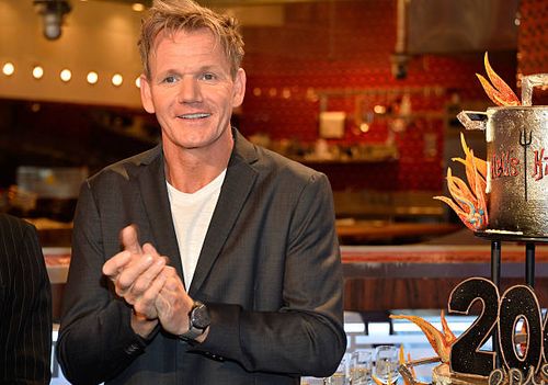 Producer/Chef Gordon Ramsay attends Fox's "Hell's Kitchen" 200th Episode Celebration at the Hell's Kitchen studio on October 1, 2013 in Culver City,...