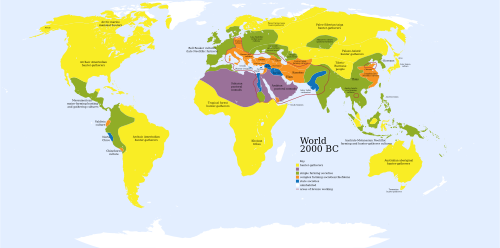 world in 2000 bc