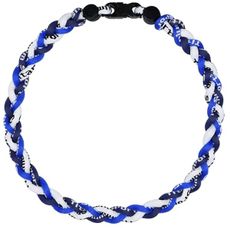 SUPBOMM Baseball Rope Necklaces, League Team Colors Braided Necklace, Baseball Team Gifts, Blue Jays