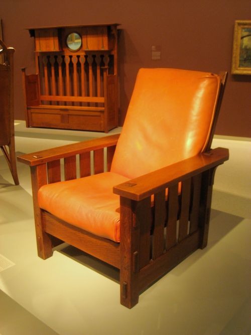 adjustable back chair no 2342 gustav stickley 1900 1904 img 1632