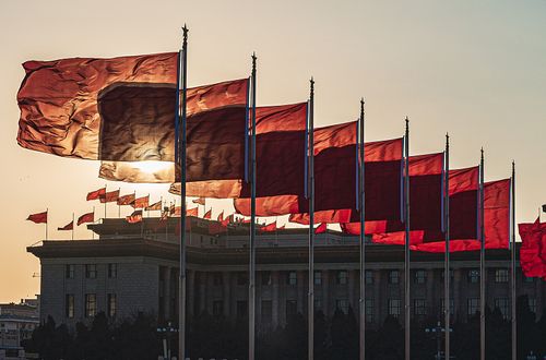 红旗飘飘图片下载