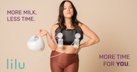 Lilu | Lactation Massager + Hands-free pumping bra for nursing moms