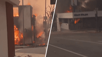 Eaton Fire spreads to businesses along Altadena's Lake Avenue