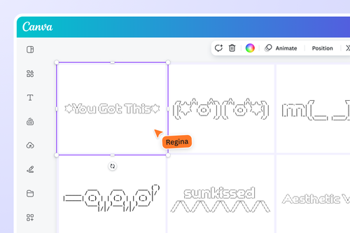 Unlimited ASCII unlimited creativity