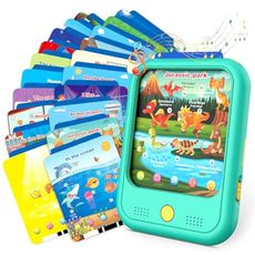 Kids Learning Tablet Educational Learning Pad for Toddlers 2-5 to Learn Alphabets, Numbers, Foods, Time, Music, Vehicles, Tablet Toy for Toddlers Ages 2 3 4 5 6 Years Old
