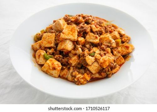 Mapo tofu with Chinese douban paste