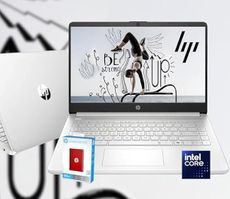 HP 14 Laptop (Natural Silver, 32GB RAM)