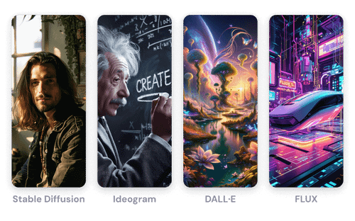 一个支持多模型的AI图片生成工具