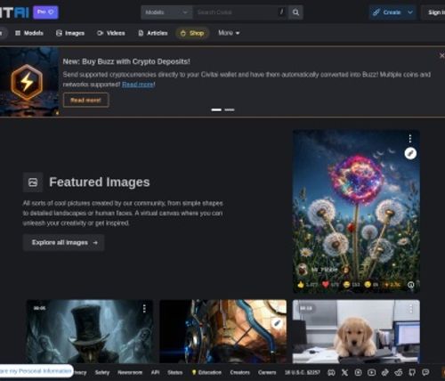 Civitai社区 – C站