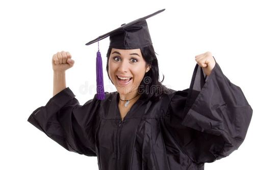 Young woman with final degree diploma. Bachelors degree stock images, royalty-free photos and pictures