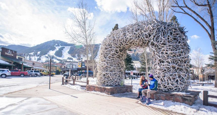 Jackson Hole Winter Town