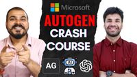 Microsoft Autogen Crash Course | Beginner Friendly | Multi Agent ...