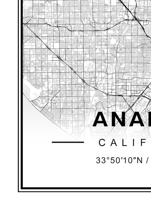Anaheim Map, Anaheim California Map, Anaheim CA Map image 2