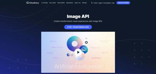 image api 12 cloudinary
