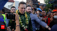 Elon Musk launches Starlink satellite internet service in Indonesia, world's largest archipelago - Times of India