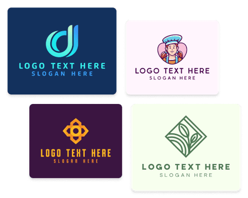 Logo maker example logos