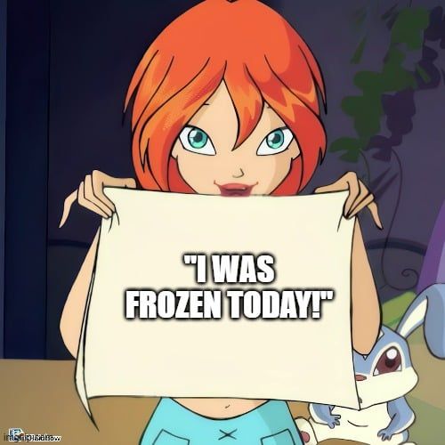 r/winxclub - Meme Template: What is Bloom's Picture or Wisdom today?