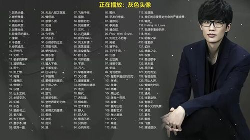 【许嵩歌曲全集】每一首都是青春 （分集播放+歌词+高音质）