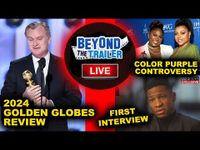 Golden Globes 2024 Winners & Review, Jonathan Majors GMA Interview, The Color Purple Controversy - YouTube