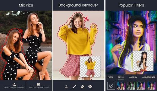 Photo Background Changer app screenshots
