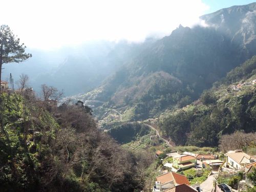 Curral das Freiras valley from above