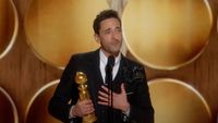 Adrien Brody Wins Best Male Actor – Motion Picture – Drama | ...