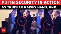 'Was It On Purpose?': Video Of Justin Trudeau's UNUSUAL Gesture At Putin From 2019 Breaks Internet