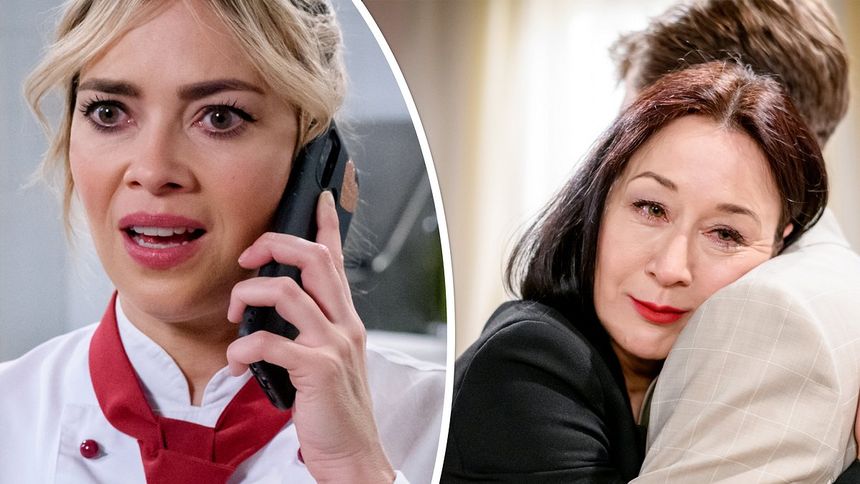 Sturm der Liebe mit Greta und Sophia