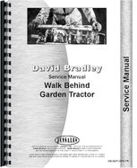 Jensales Service (Repair) Manual Compatible with David Bradley 917.5751 Walk Behind Tractor