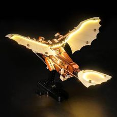 LocoLee Light kit Compatible with Lego Leonardo da Vinci's Flying Machine - No Model Only Light, LED Lighting Accessories Compatible with Lego The Flying Machine of Leonardo da Vinci 10363